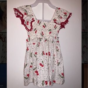 2T over the shoulder dress